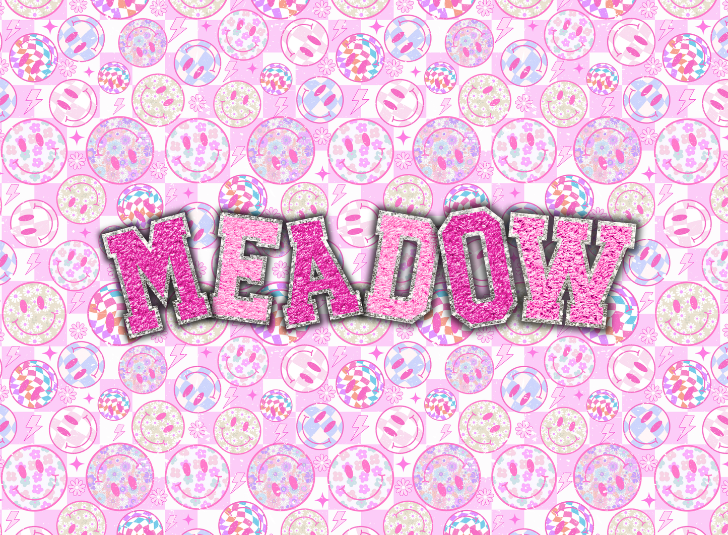 094- groovy magenta smiles