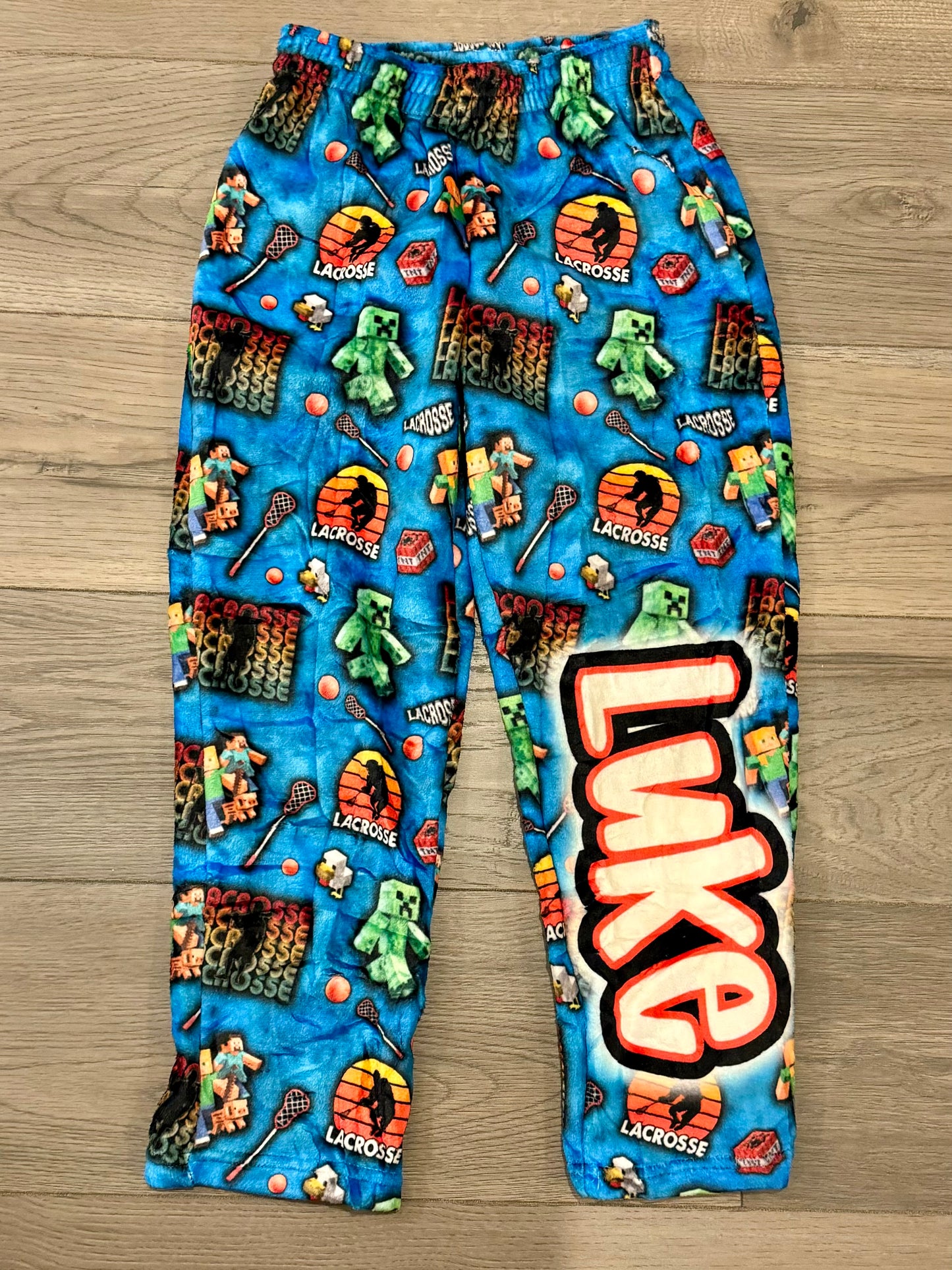 Kids fuzzy pajama pants