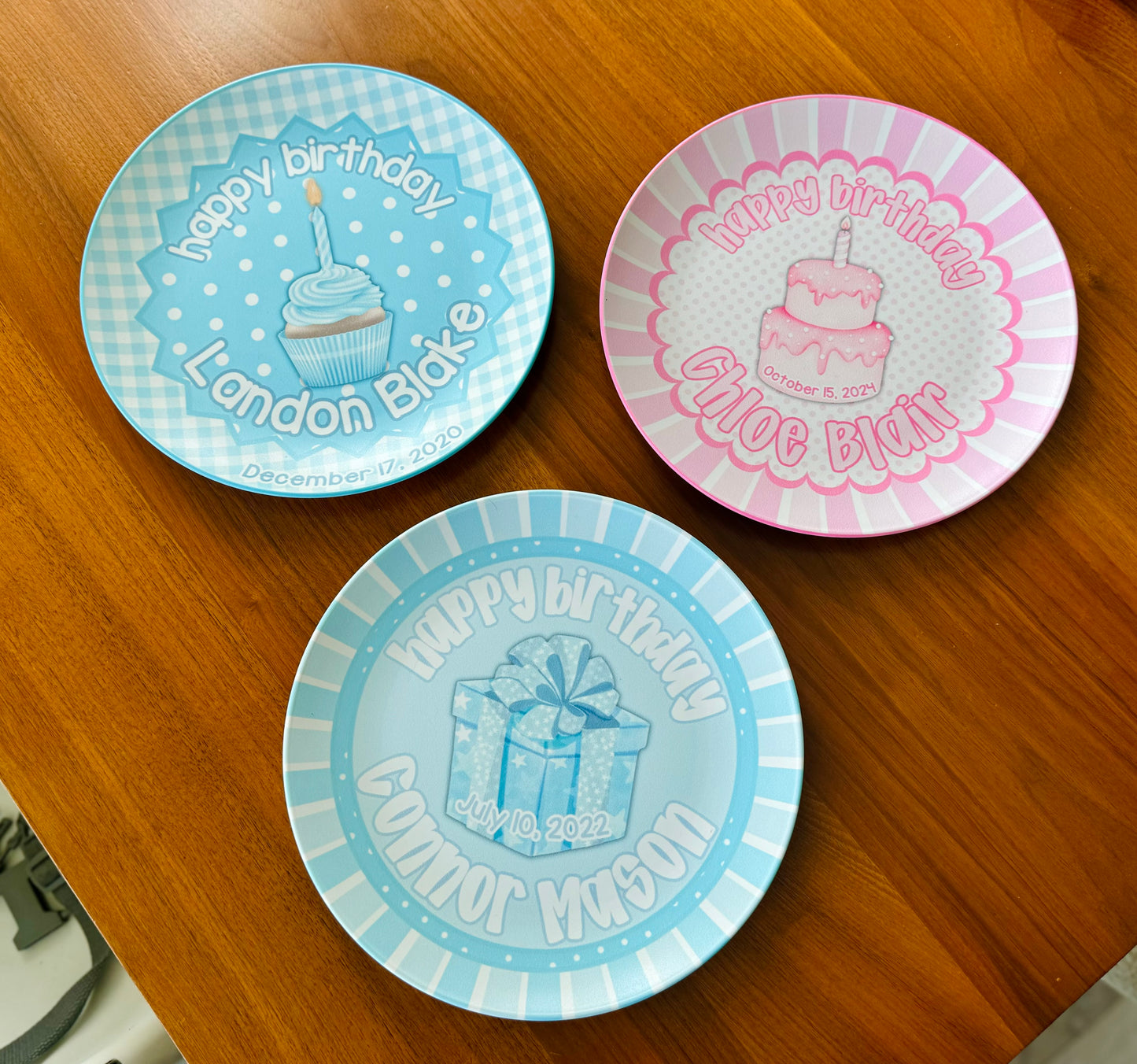 Birthday plate