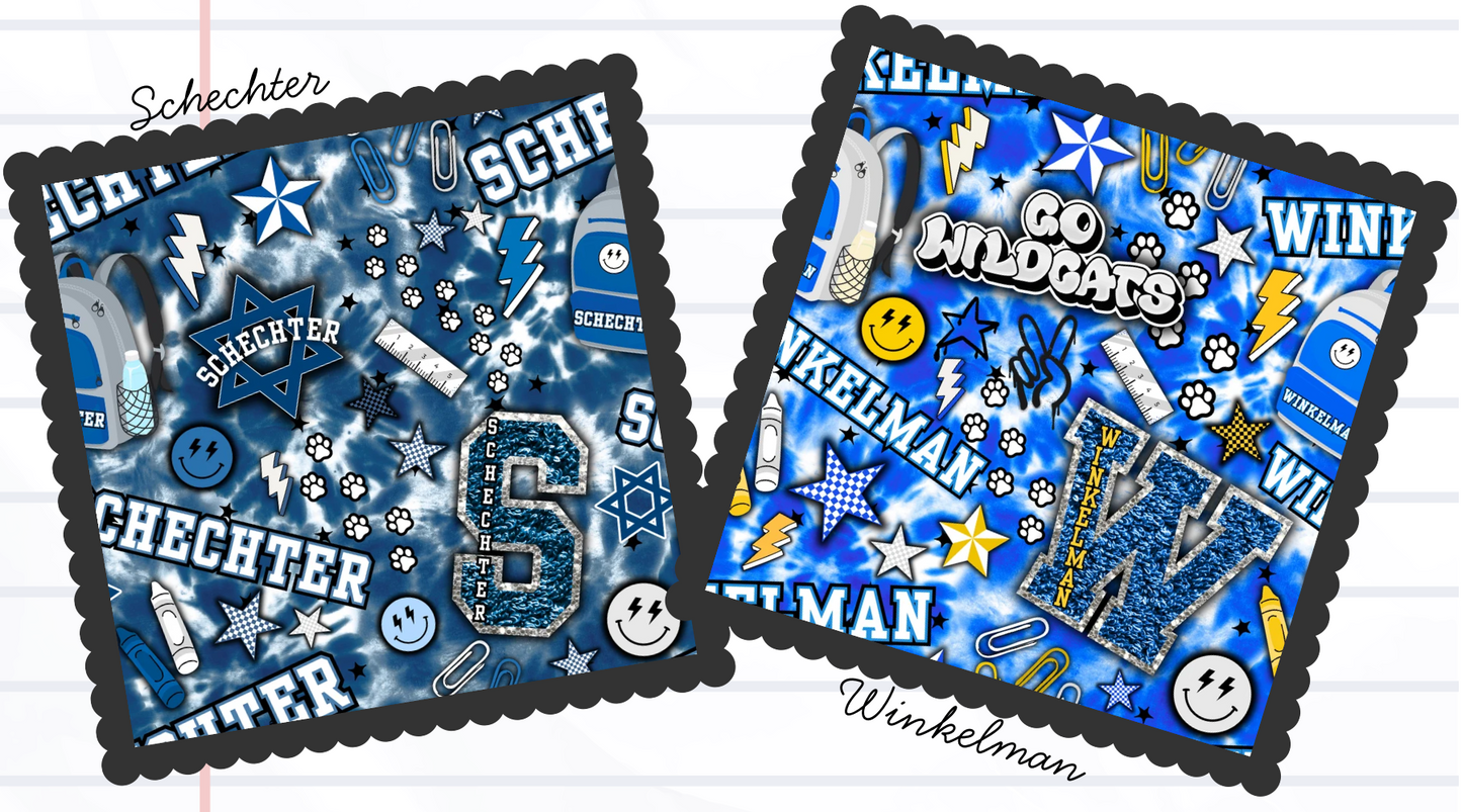Custom School Spirit Sleepover Pants 💤 | Personalized Kids Lounge Pants | Matching Pajama Pants | Any School Colors