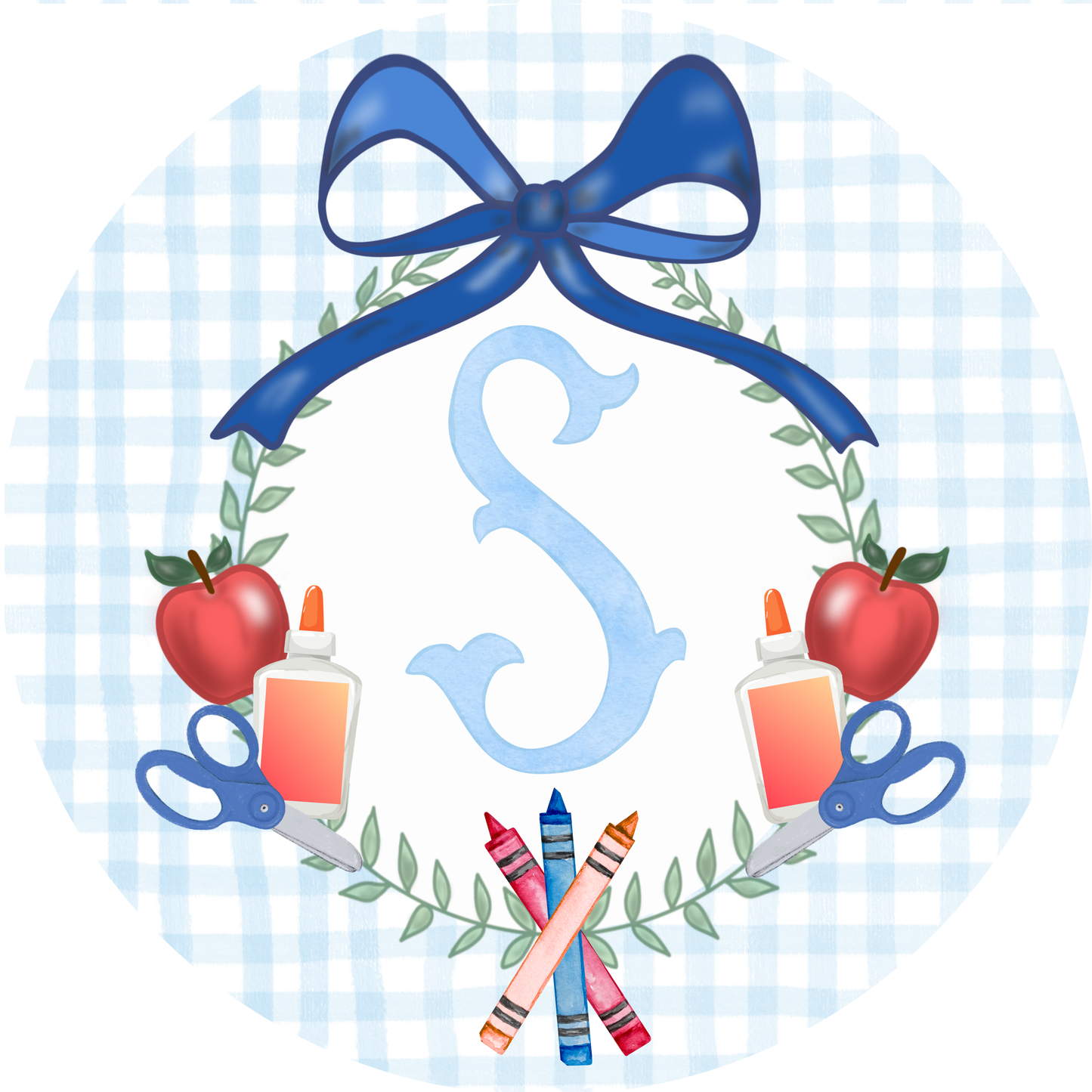 Back to School Plate