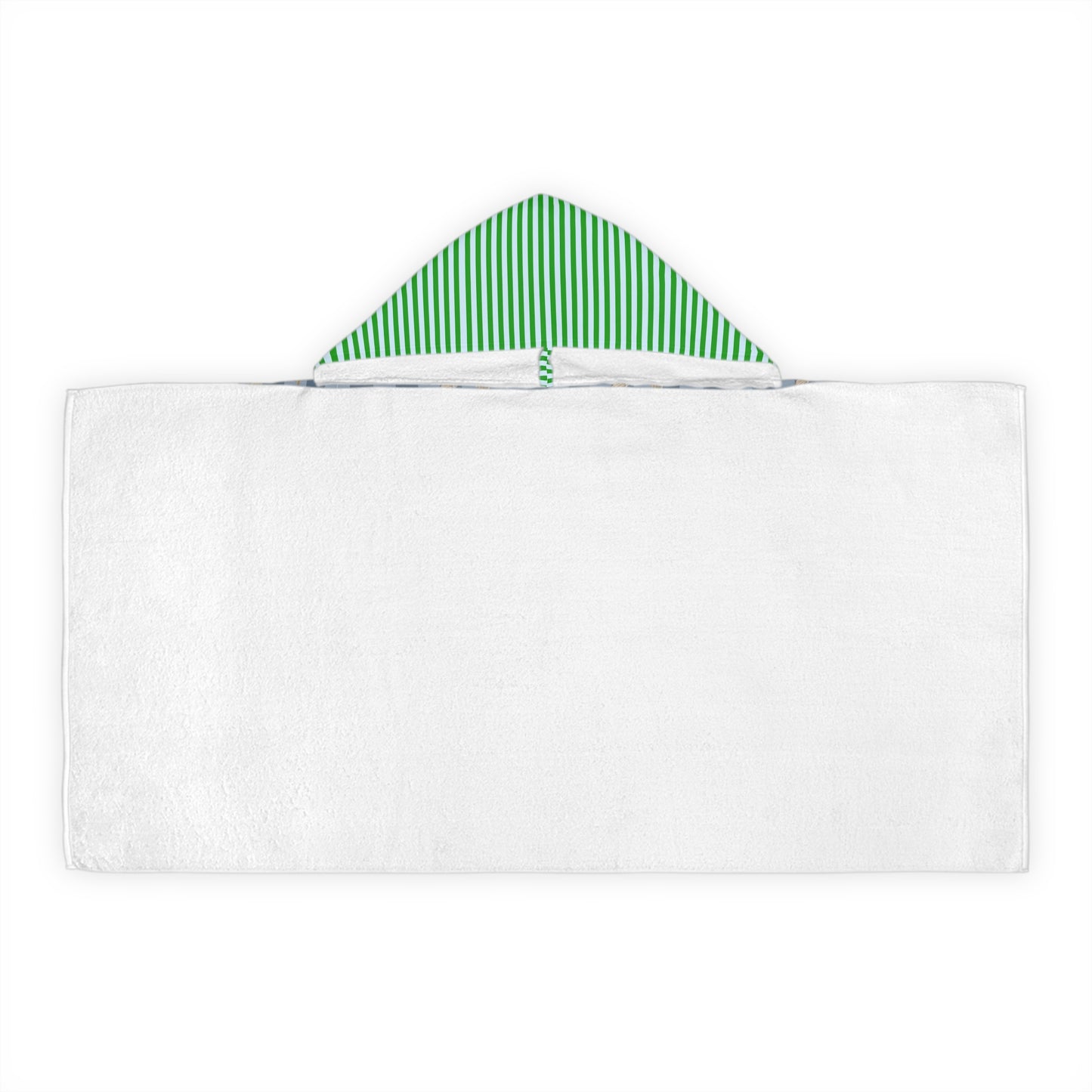 Briggs’ mallard check hooded towel