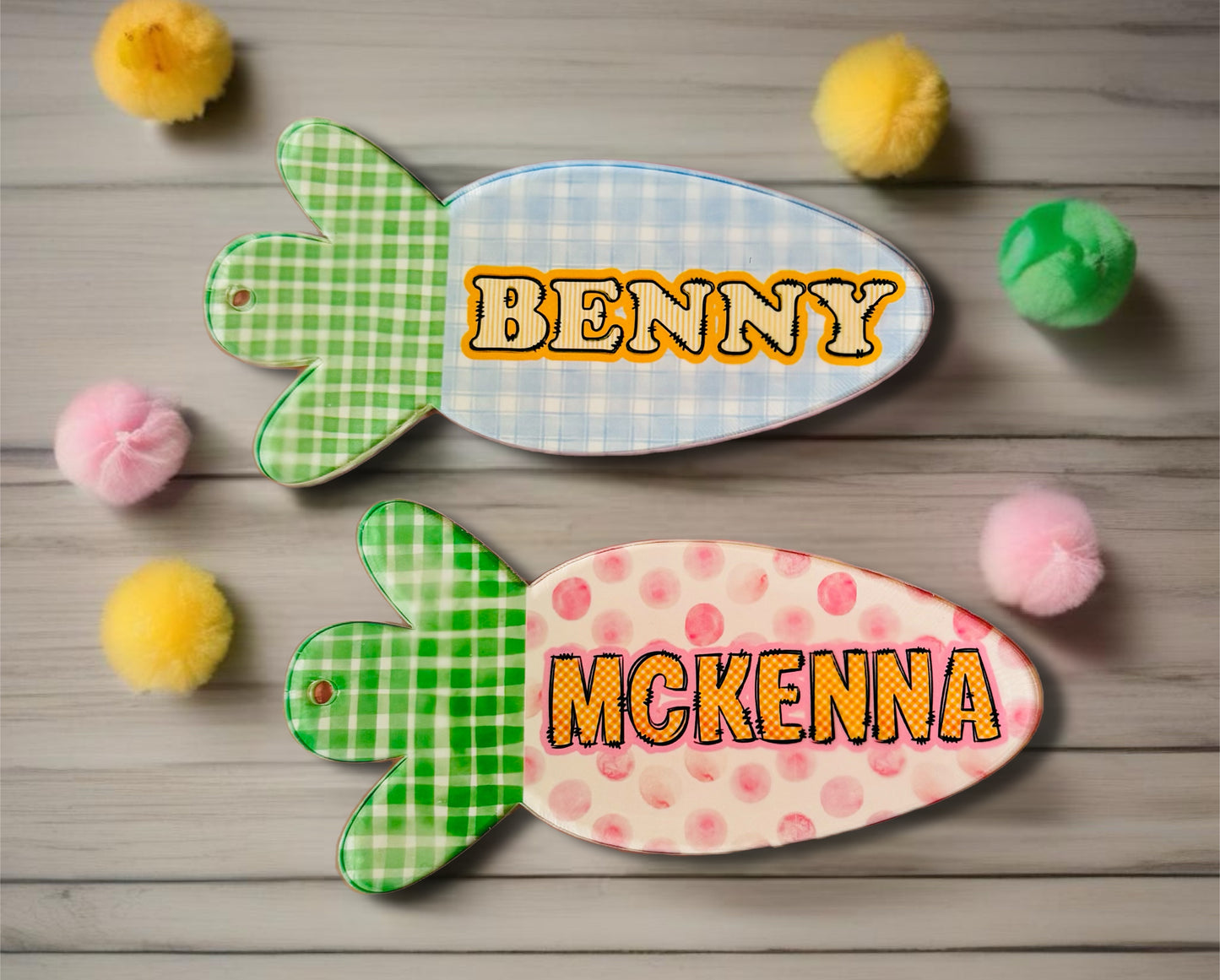 Easter basket tags