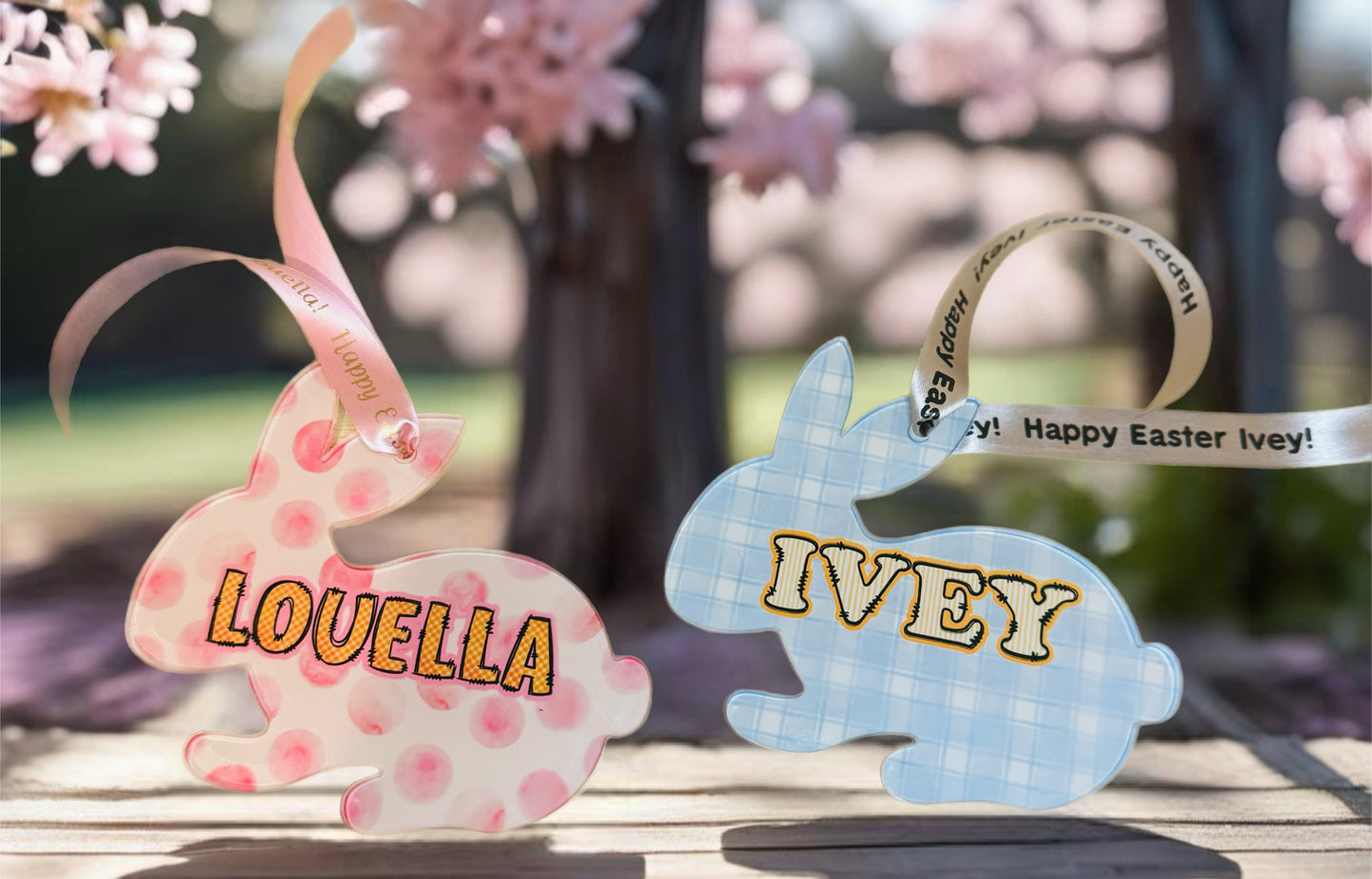 Easter basket tags