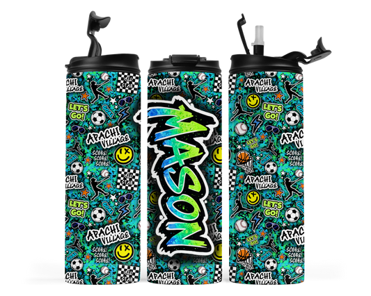 Custom 20oz Camp Water Bottle
