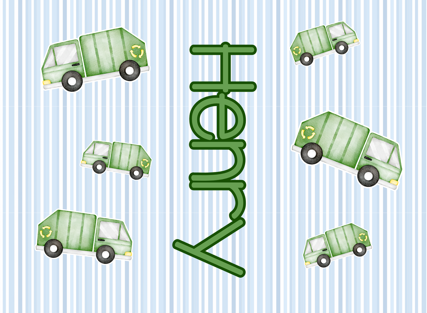 057- seersucker garbage truck