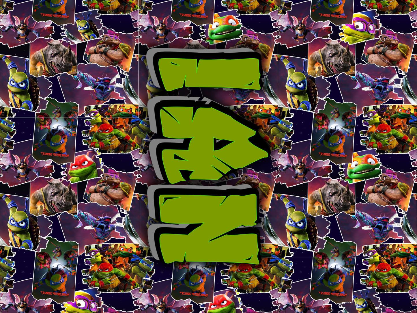 266- radical turtles and enemies