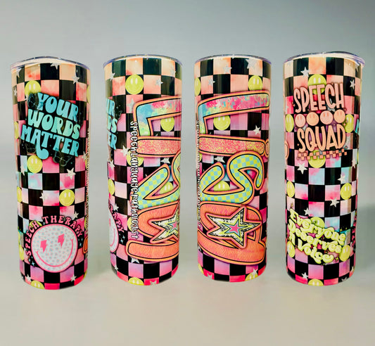 Personalized 20oz Skinny Tumbler