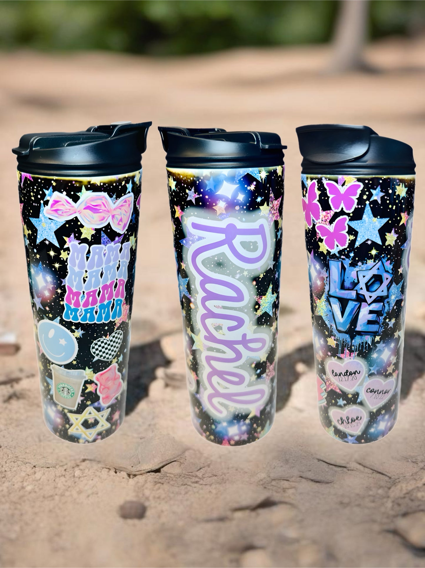 20oz water bottle with dual top