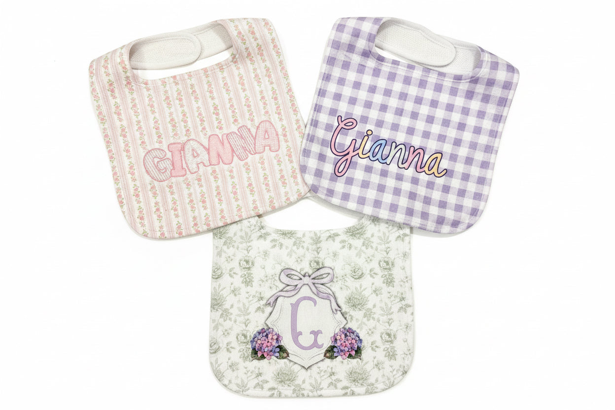 Personalized Baby Bib | Custom Name Bib