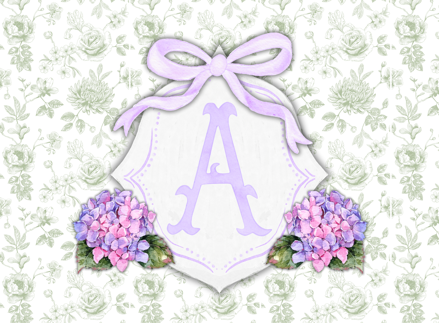 092- vintage hydrangeas