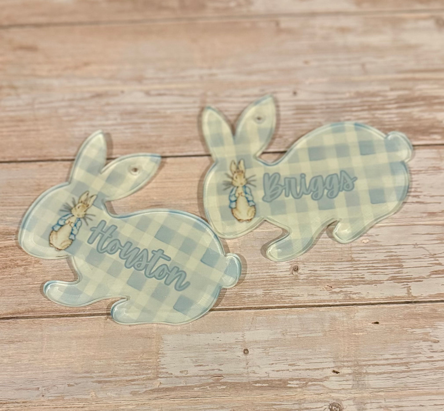 Easter basket tags