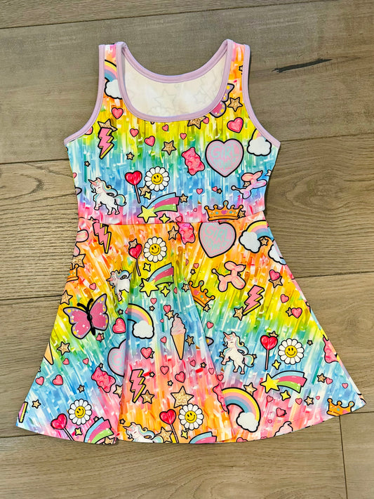 Custom Girls Twirl Dress – Boutique Kids Dress | Choose Any Design