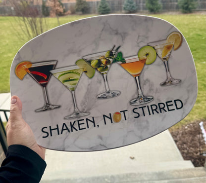 Personalized Unbreakable Serving Platter | Custom Indoor & Outdoor Platter