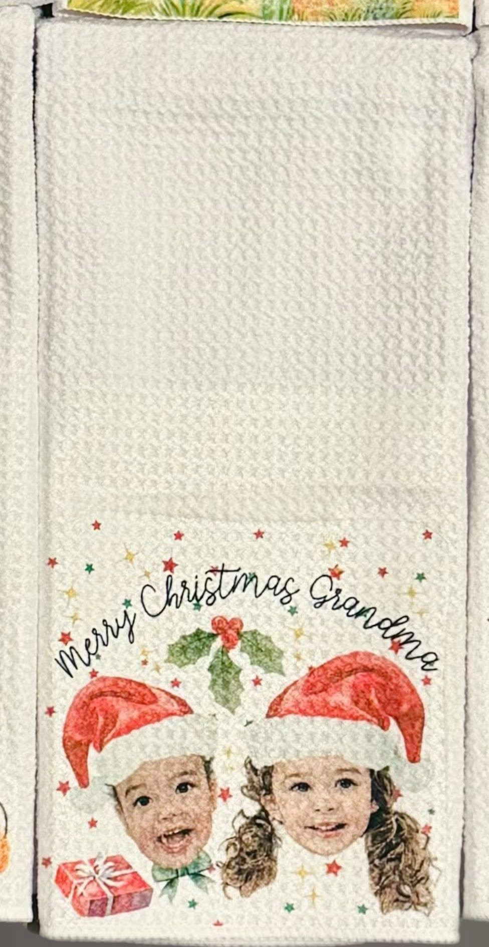 Custom Seasonal Face Towels | Build Your Own Bundle | Holiday + Everyday Designs | Personalized Gift Idea