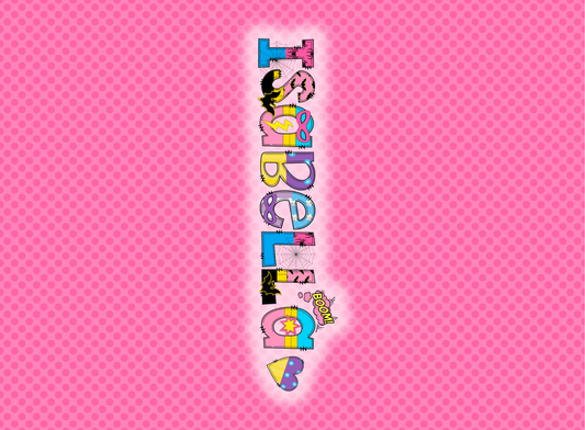 084- pink superheroines