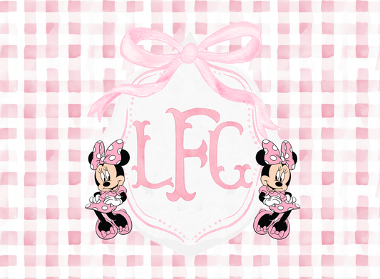 065- monogram mouse