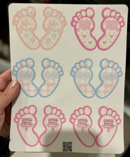 Shoe labels