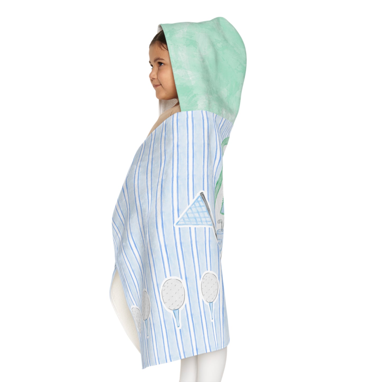 Frank’s golf hooded towel