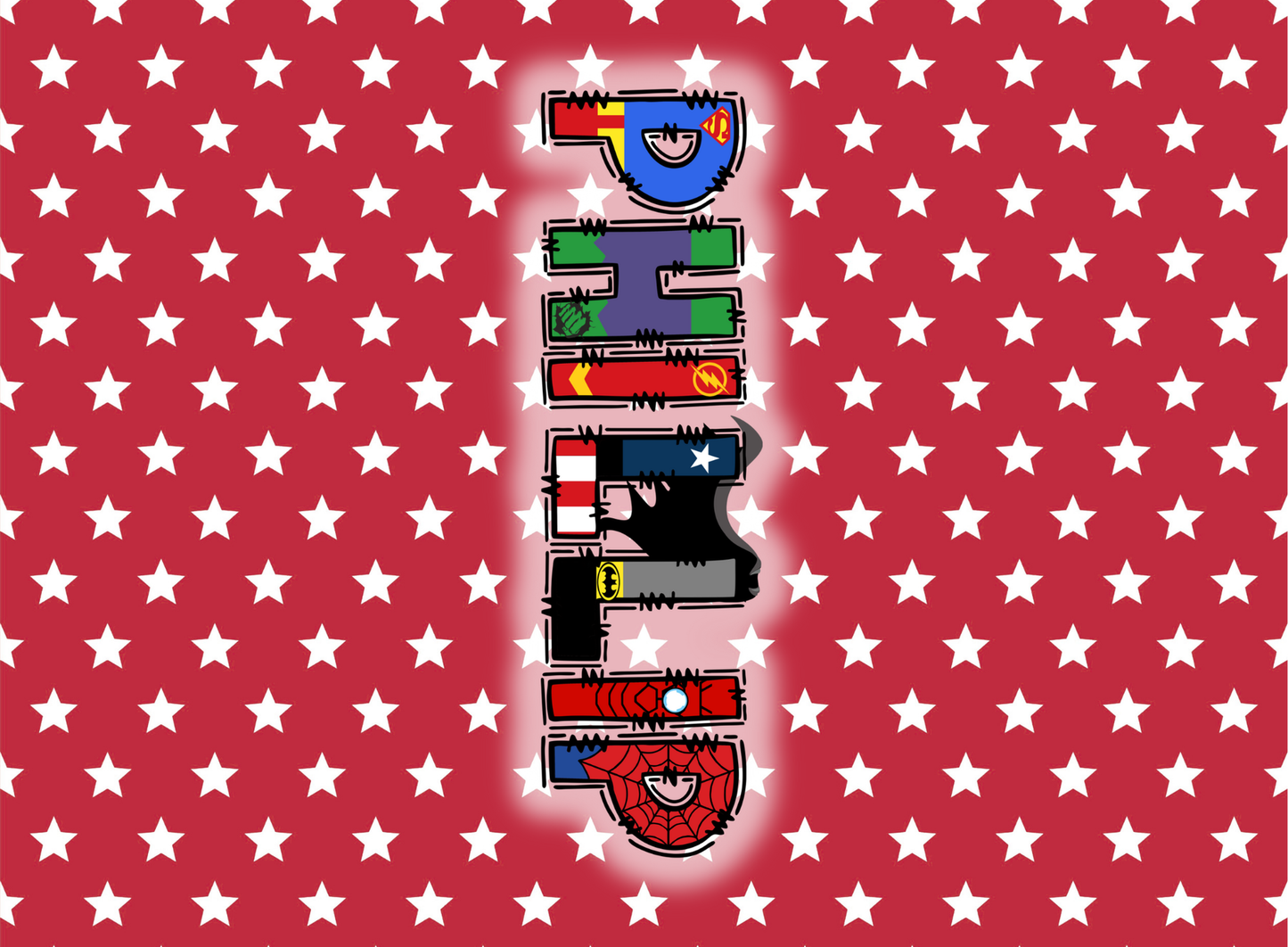 085- red star superhero
