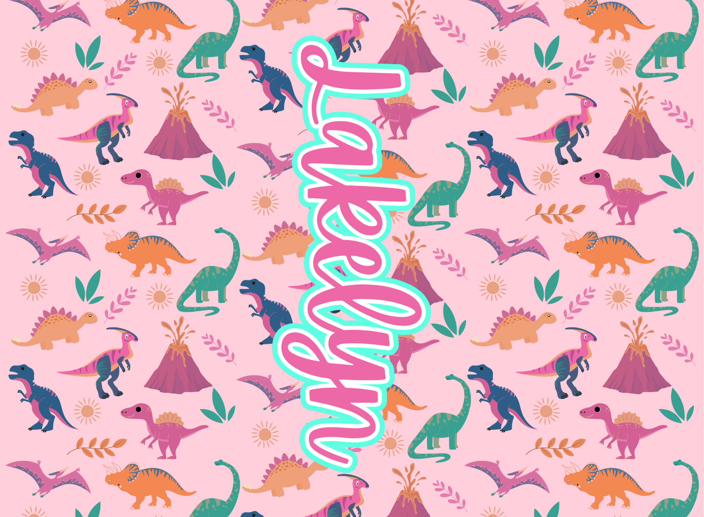 138- pink dinos