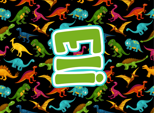 130- black dinos