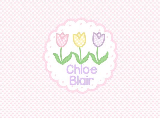 142- baby dot tulips
