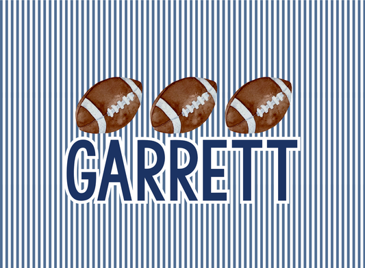 156- seersucker football
