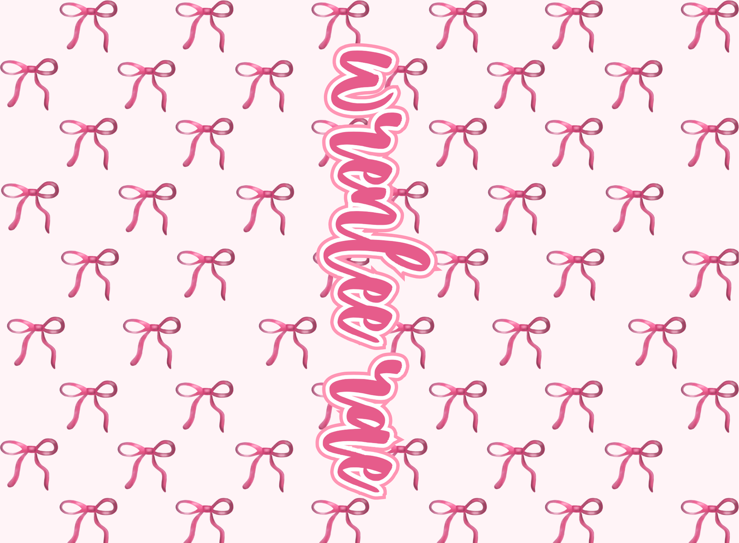 162- pink on pink bows