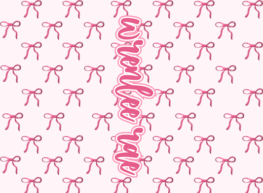 162- pink on pink bows