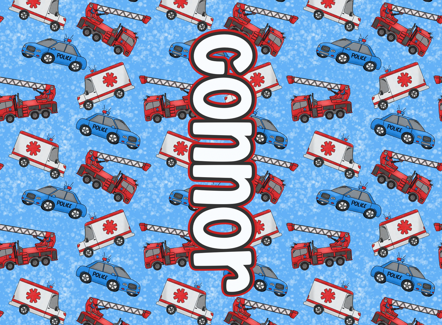 031- blue emergency vehicles