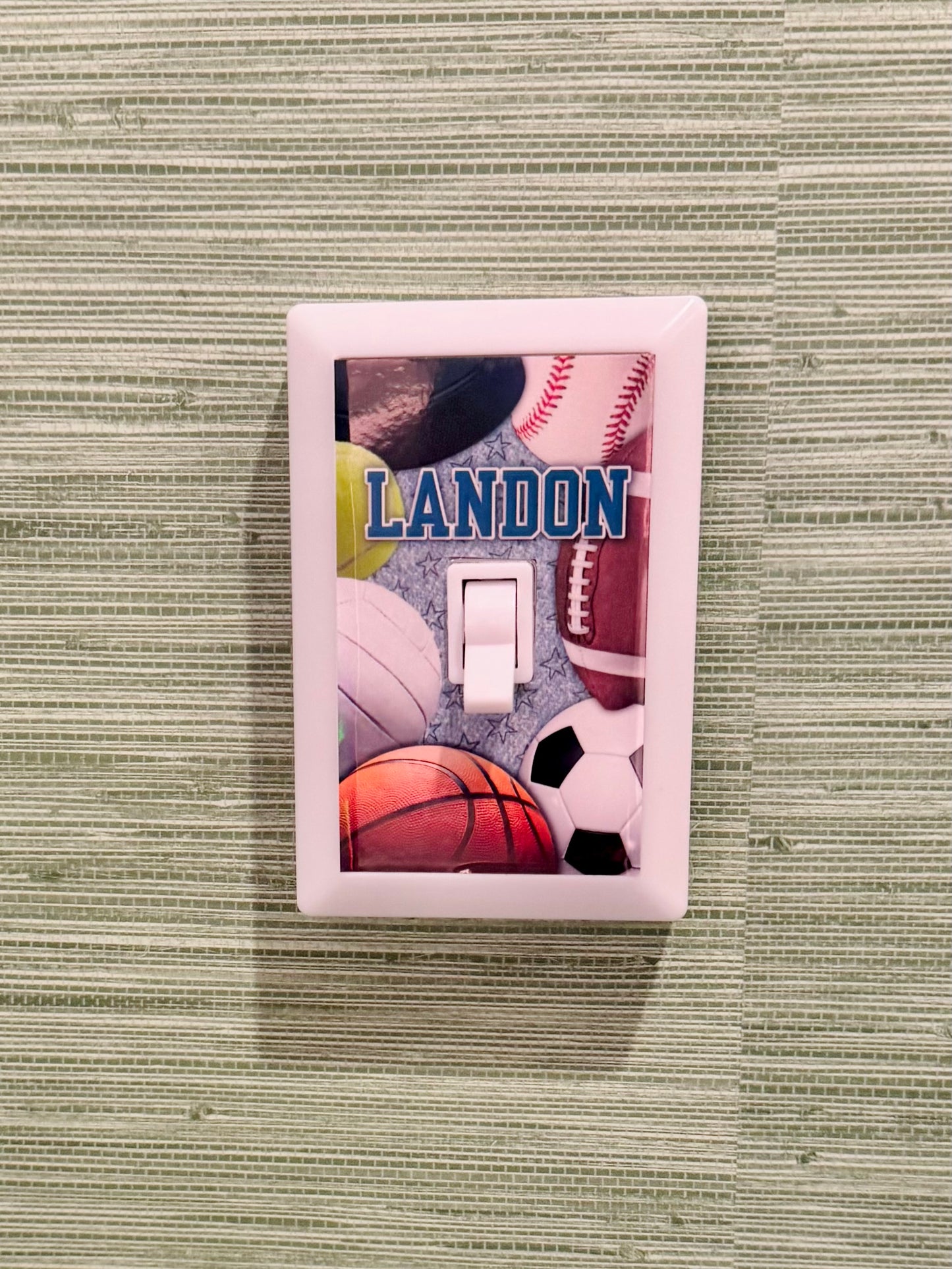 Custom Portable LED Night Light – Personalized Stick-On Wall Light