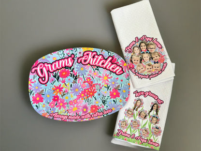 Personalized Unbreakable Serving Platter | Custom Indoor & Outdoor Platter