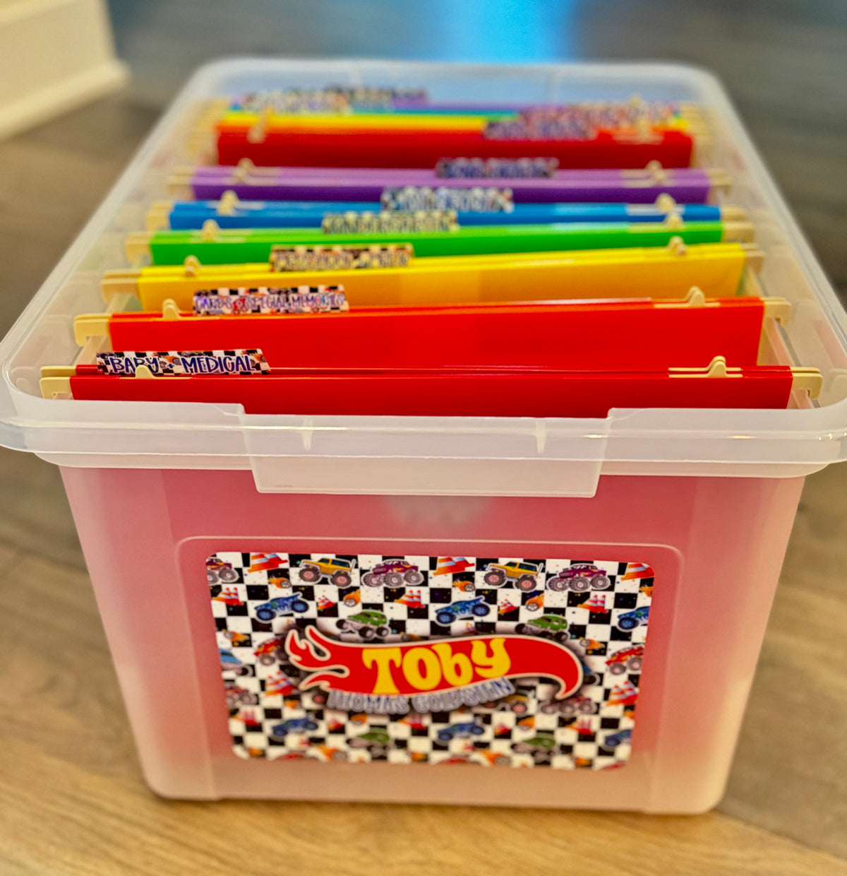 Personalized Memory + Art Keepsake Box