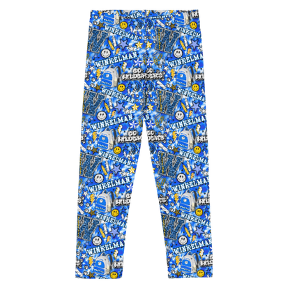 Custom School Spirit Leggings 🎒 | Personalized Kids Leggings | Any School, Any Colors | Back to School Outfit