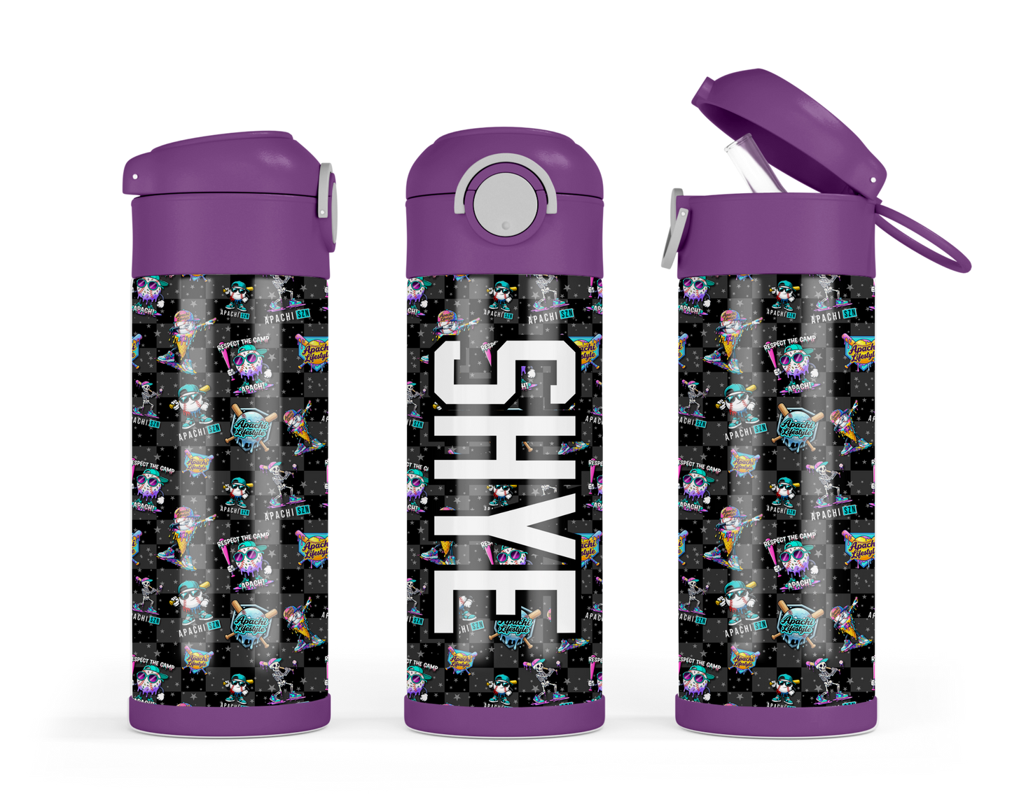 Custom 12oz Camp Water Bottle