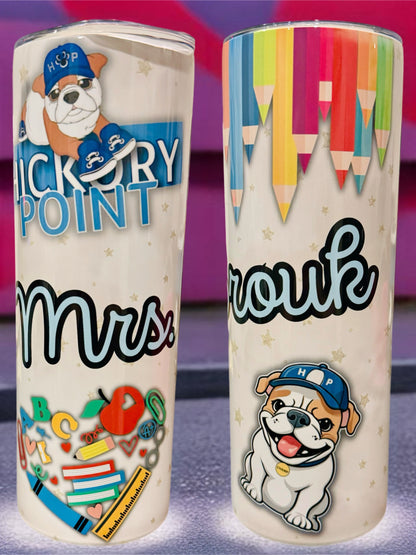 Personalized 20oz Skinny Tumbler