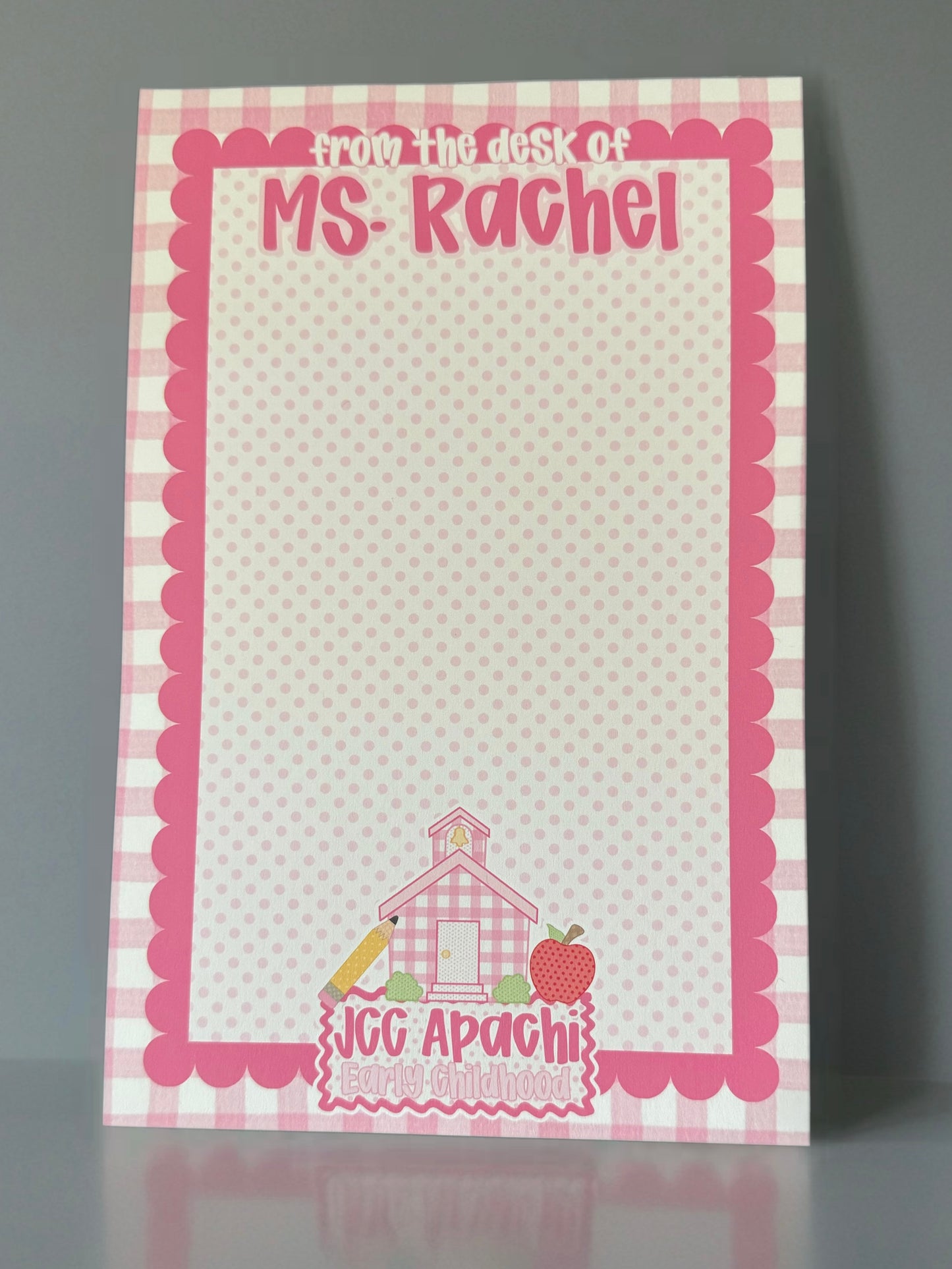 Teacher notepads