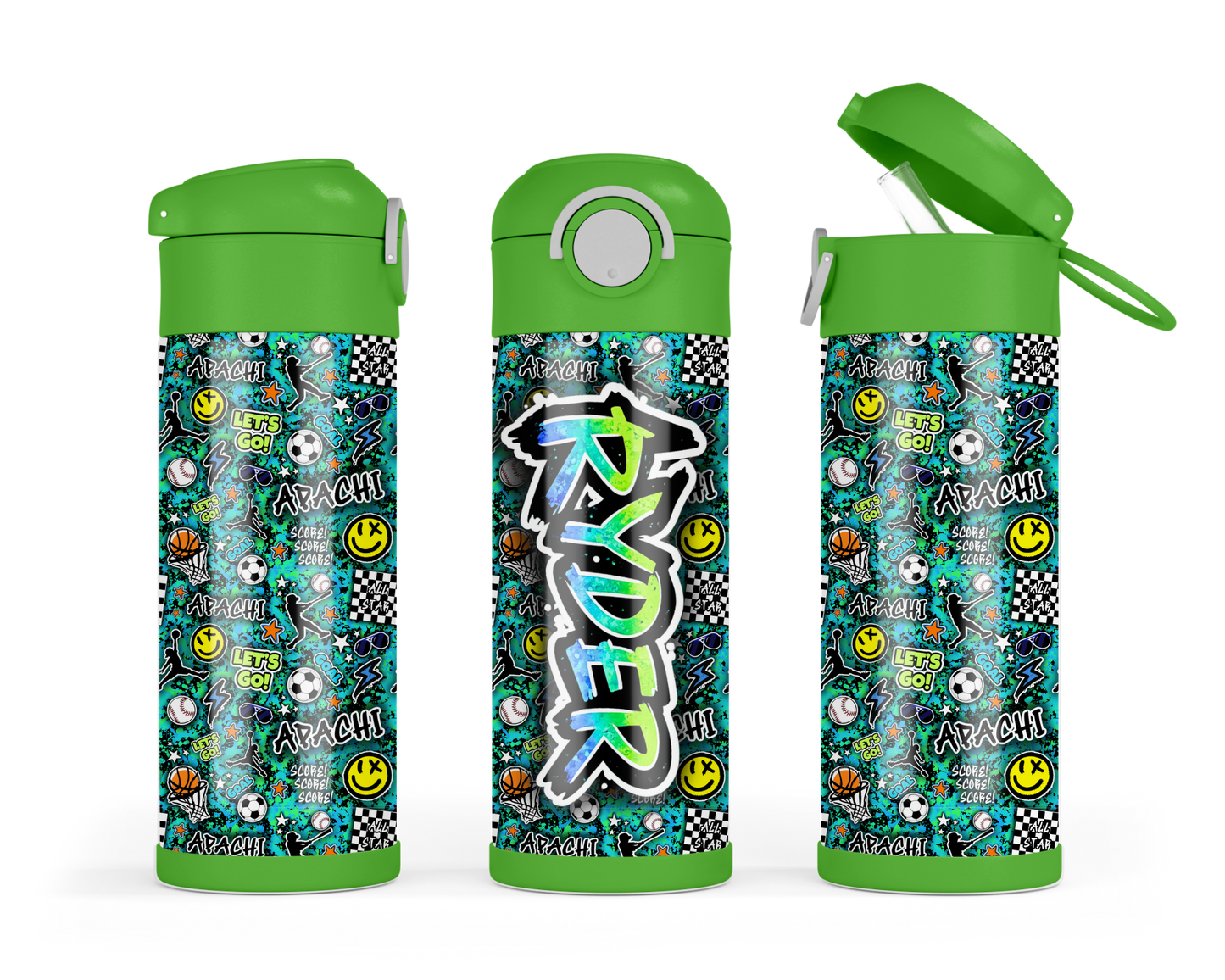 Custom 12oz Camp Water Bottle