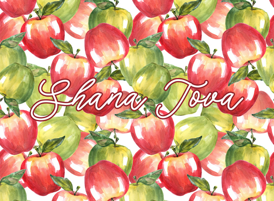 Water color apples