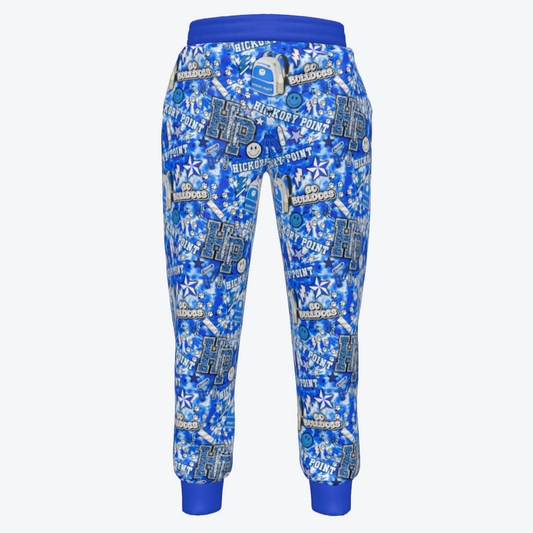 Custom School Spirit Joggers 🎒 | Personalized Kids Pants | Any School, Custom Name Design | Matching Outfit