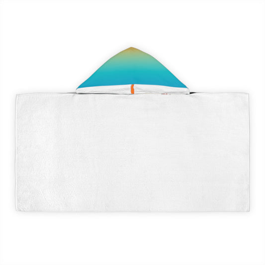 Tie dye multi-sport hooded towel