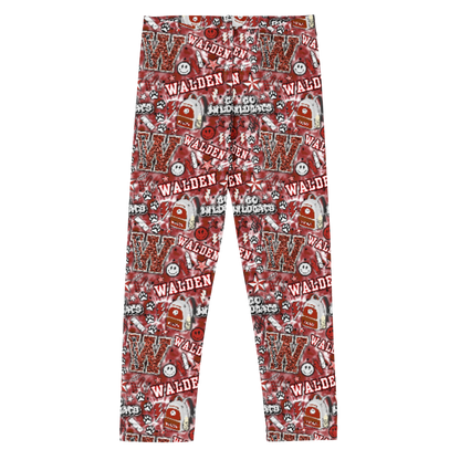 Custom School Spirit Leggings 🎒 | Personalized Kids Leggings | Any School, Any Colors | Back to School Outfit