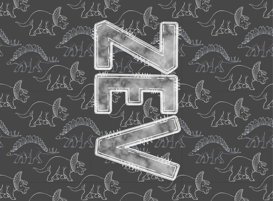 132- chalkboard dinos