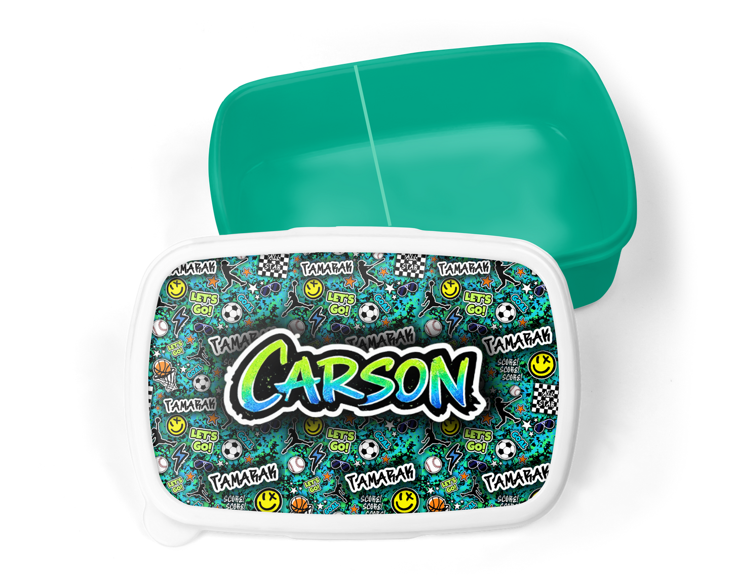 Personalized Lunch Container | BPA Free | Dishwasher Safe Lunch Container