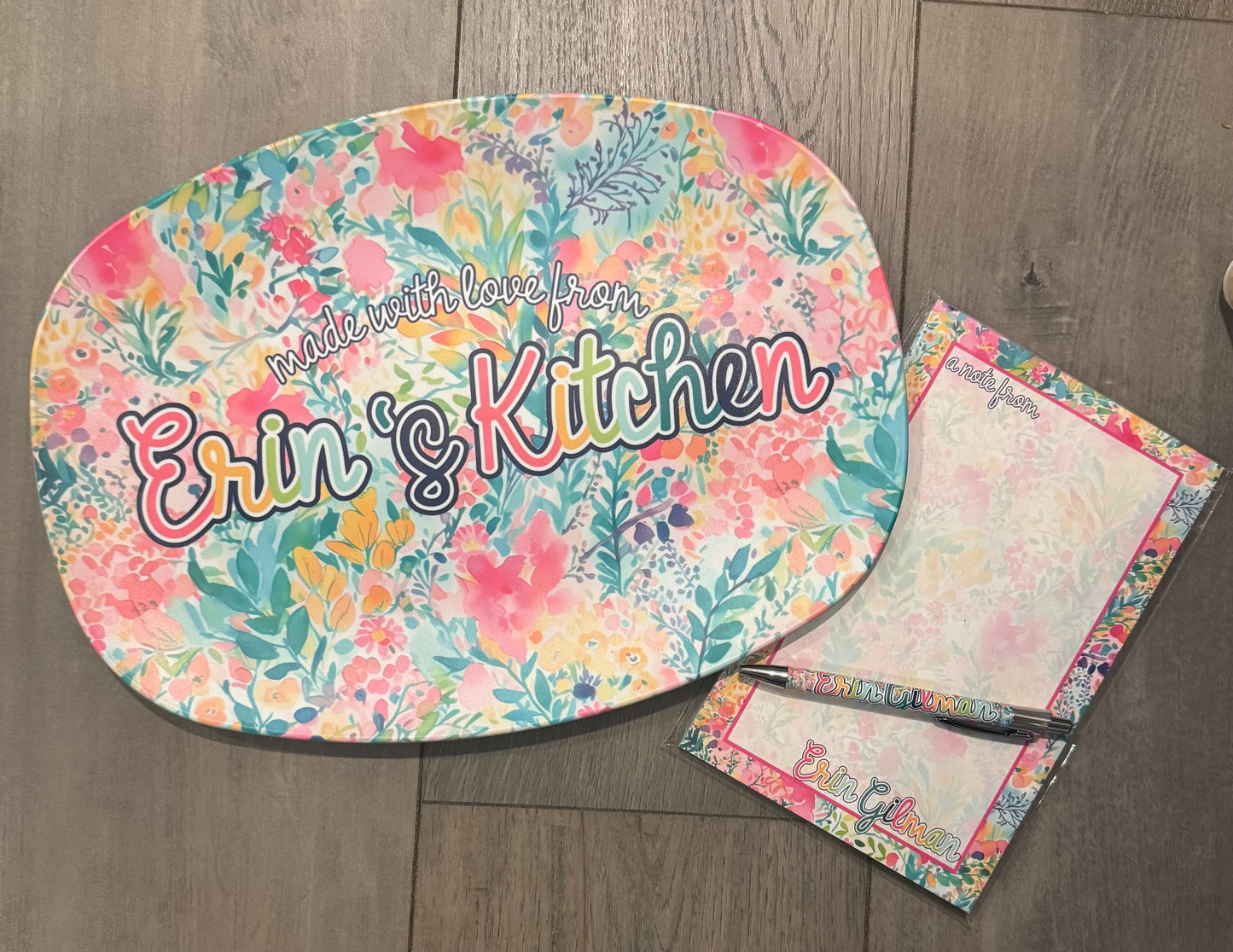 Personalized Unbreakable Serving Platter | Custom Indoor & Outdoor Platter
