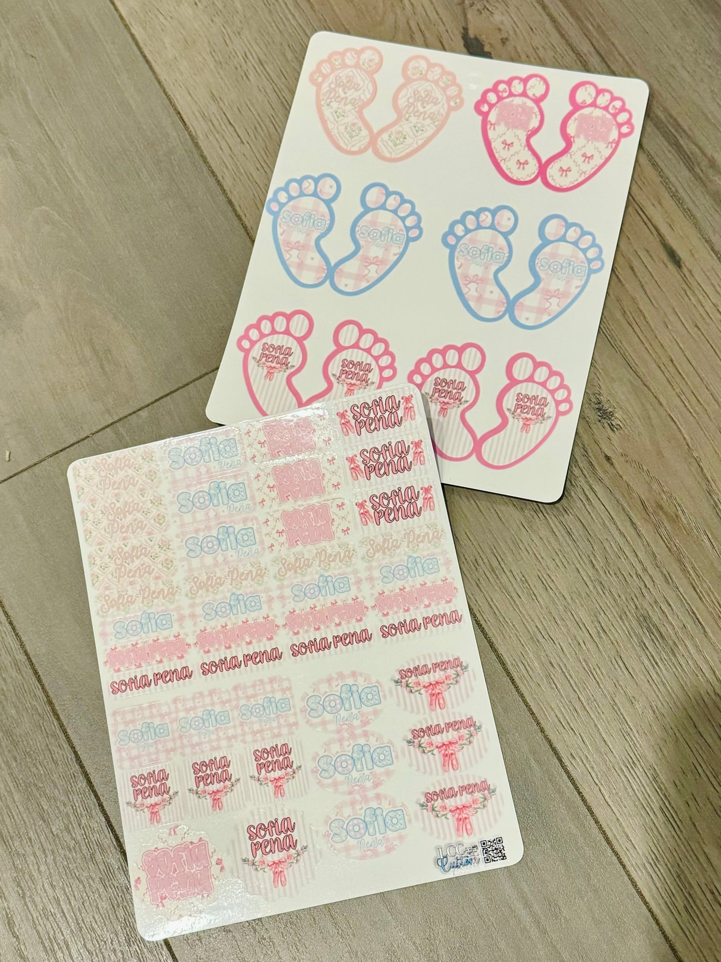 Shoe labels