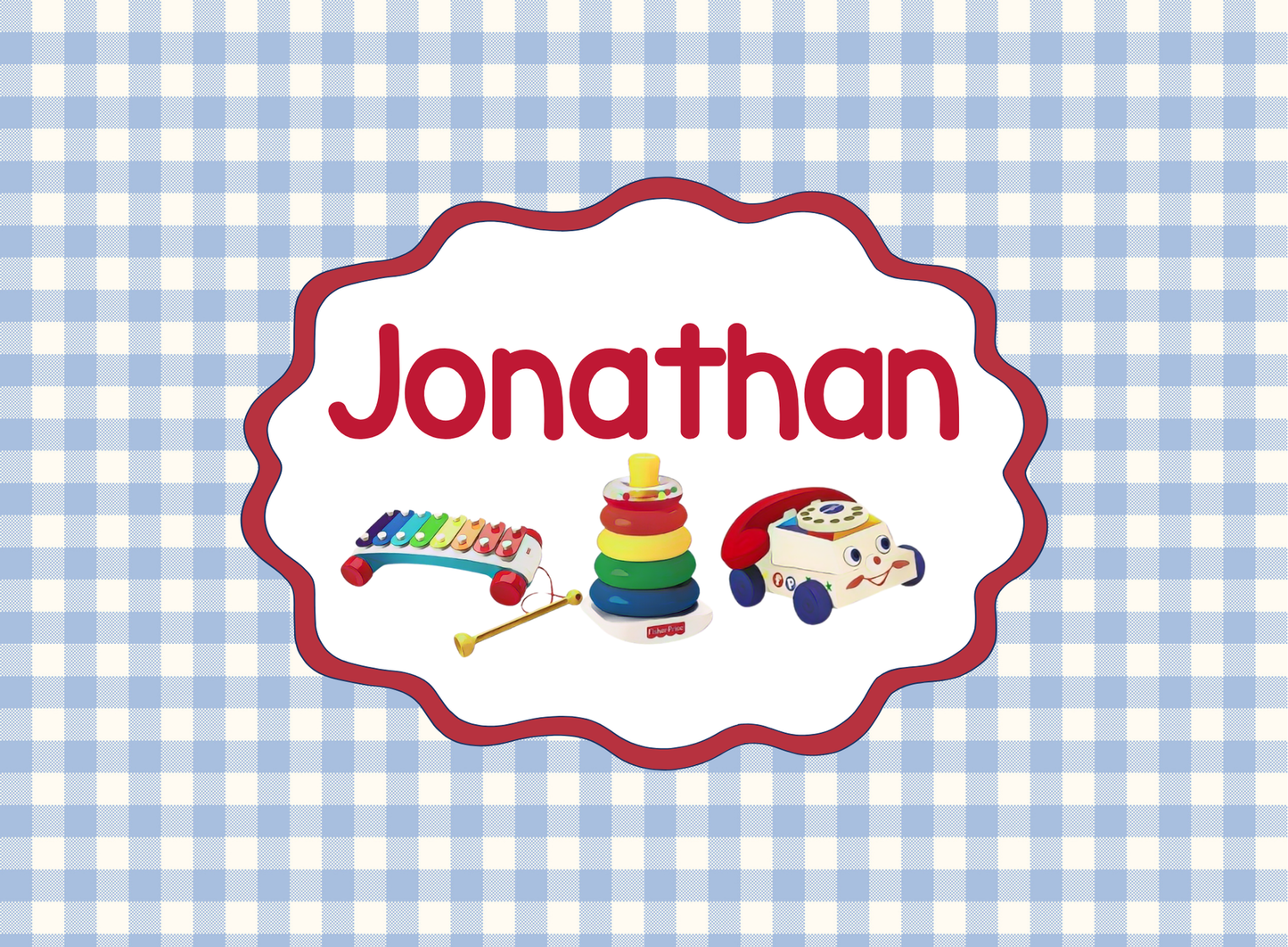 104- vintage baby toys