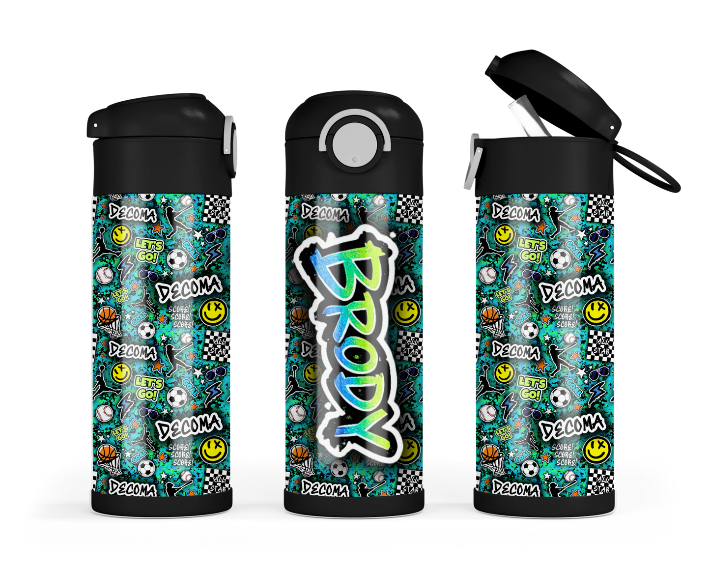 Custom 12oz Camp Water Bottle