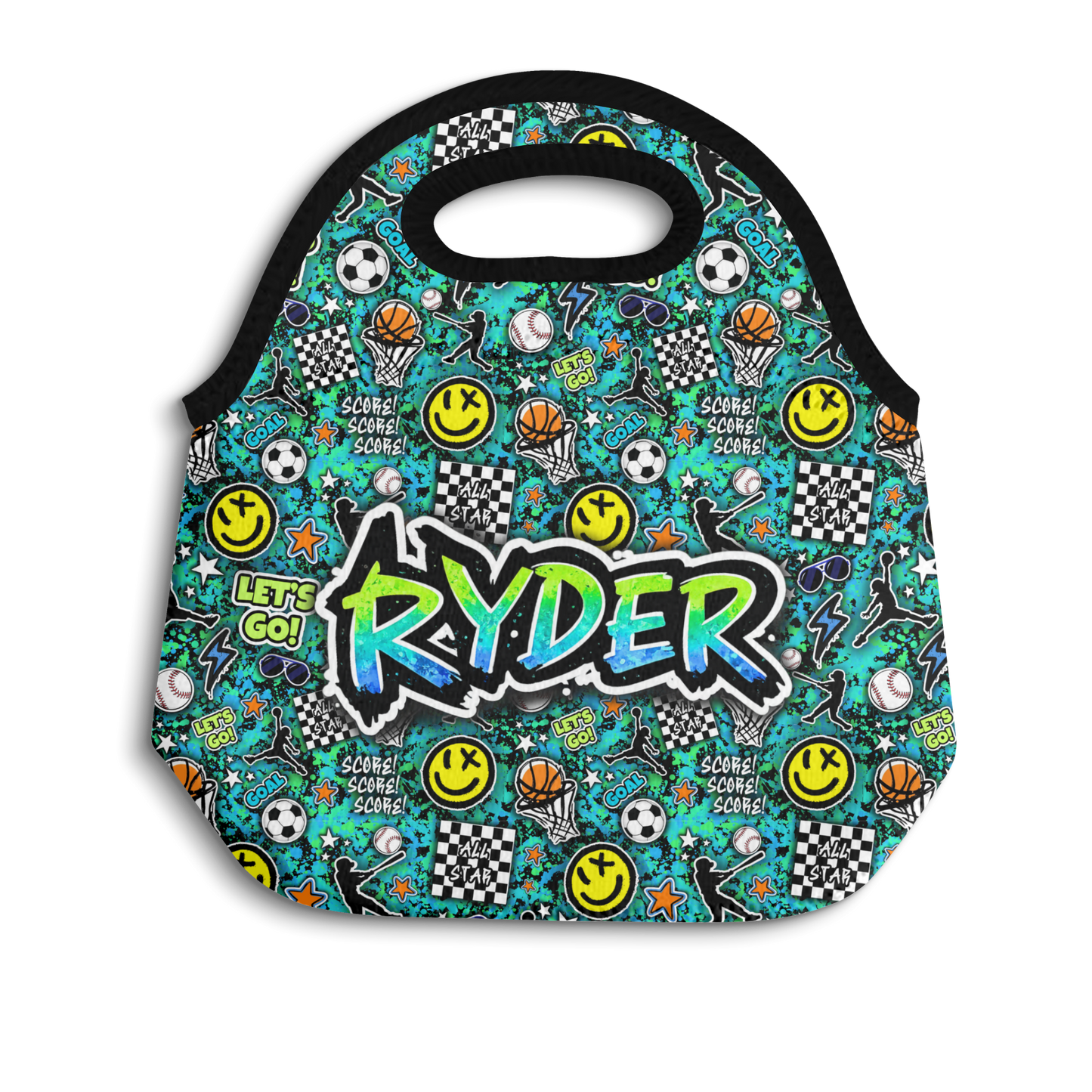 Personalized Kids Lunch Bag | Insulated Lunch Tote for Camp & School